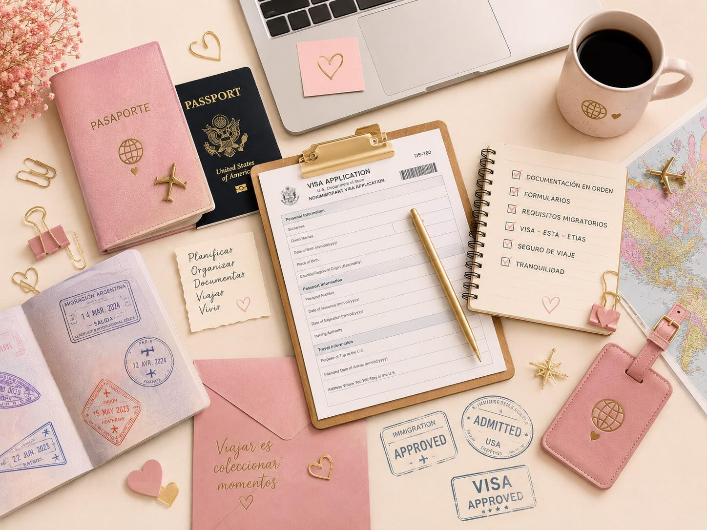 Visas y documentación Asesoramiento en visas, documentación y requisitos de viaje.